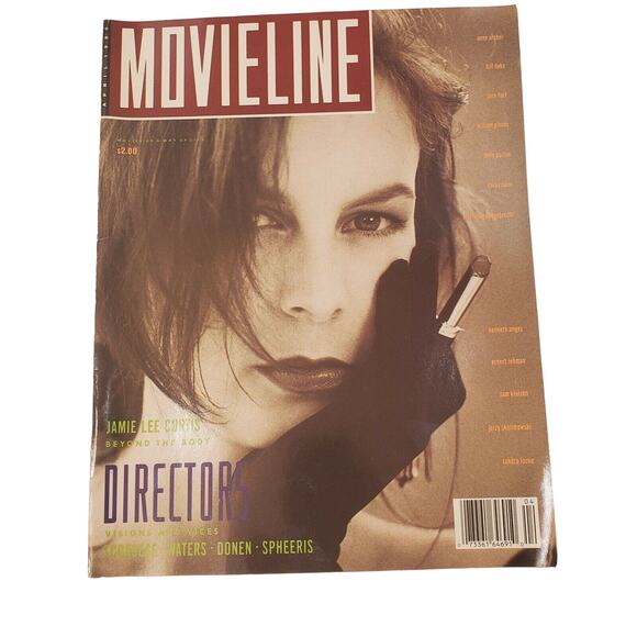 Movieline Magazine April 1990 Cover Jamie Lee Curtis Directors - Picture 1 of 5